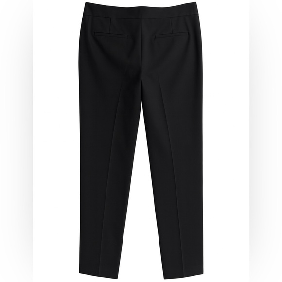 NWT Talbots Signature Black Ankle Pants Classic Work Trousers Size 10 - Picture 2 of 6